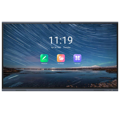 H10S 65'' শিক্ষামূলক 4K ইন্টারেক্টিভ হোয়াইটবোর্ড ইন্টারেক্টিভ স্মার্ট ডিজিটাল বোর্ড