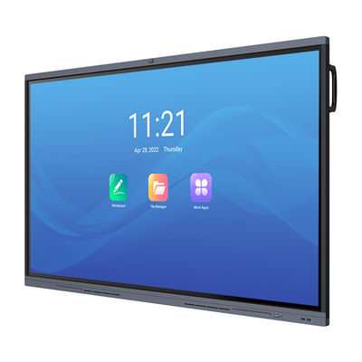 স্কুলের জন্য H11S 65'' মোবাইল অল ইন ওয়ান পিসি এলসিডি ইন্টারেক্টিভ হোয়াইটবোর্ড