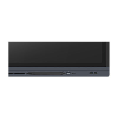 H11S 65 ইঞ্চি 4K কনফারেন্স বোর্ড 8G RAM UHD স্মার্ট ইন্টারেক্টিভ ফ্ল্যাট প্যানেল