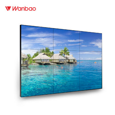 ভিডিও ওয়াল এলসিডি টাচ স্ক্রিন ডিসপ্লে 46'' আল্ট্রা ন্যারো বেজেল প্রদর্শনী হল ব্যবহার