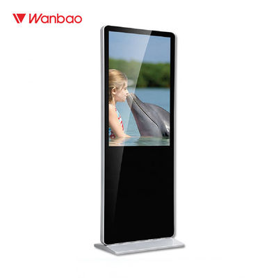 টাচ স্ক্রিন ফ্লোর স্থায়ী LCD বিজ্ঞাপন প্লেয়ার ইন্টারেক্টিভ ডিজিটাল সিগনেজ
