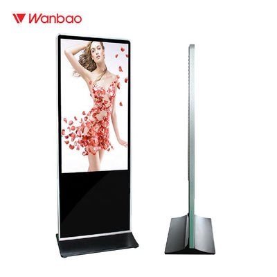 টাচ স্ক্রিন ফ্লোর স্থায়ী LCD বিজ্ঞাপন প্লেয়ার ইন্টারেক্টিভ ডিজিটাল সিগনেজ