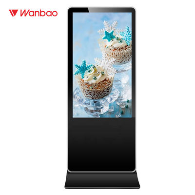 4cm আল্ট্রা থিন বডি সহ LED LCD ইন্ডোর ডিজিটাল বিজ্ঞাপন ডিসপ্লে সাইনেজ