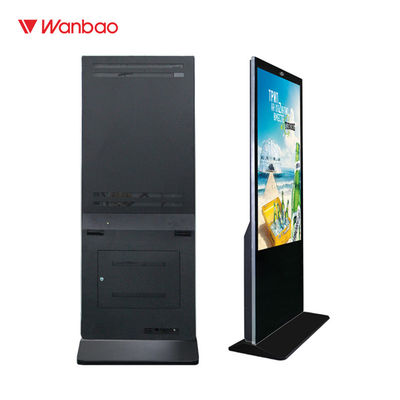 টাচ স্ক্রিন ফ্লোর স্থায়ী LCD বিজ্ঞাপন প্লেয়ার ইন্টারেক্টিভ ডিজিটাল সিগনেজ