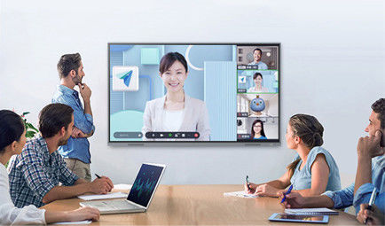 H10S 65'' শিক্ষামূলক 4K ইন্টারেক্টিভ হোয়াইটবোর্ড ইন্টারেক্টিভ স্মার্ট ডিজিটাল বোর্ড