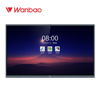 স্কুলের জন্য ইন্টারেক্টিভ ডিজিটাল স্মার্ট বোর্ড ইলেকট্রনিক শিক্ষাগত সরঞ্জাম 55/65/75/86/100 ইঞ্চি