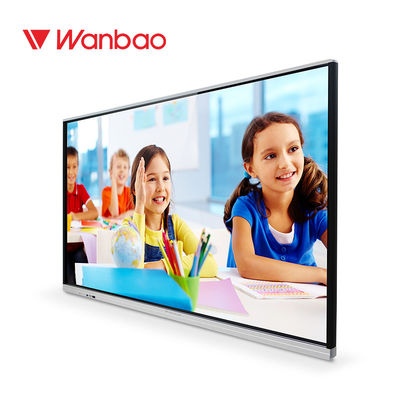 স্মার্ট শিক্ষা ইন্টারেক্টিভ হোয়াইটবোর্ড পোর্টেবল ডিজিটাল ওয়াইফাই দ্বৈত সিস্টেম স্ক্রিন