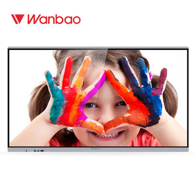 মাল্টিমিডিয়া বৈদ্যুতিন এলসিডি ইন্টারেক্টিভ হোয়াইটবোর্ড 55 ইঞ্চি অনলাইন শিক্ষা Education