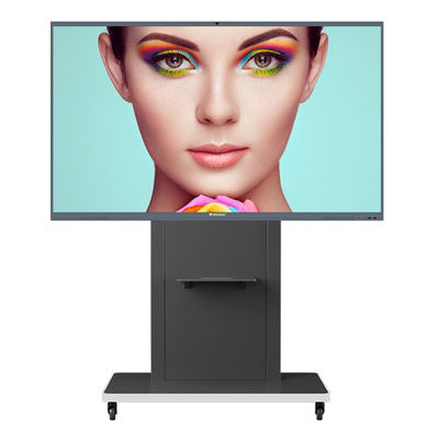 ক্লাসরুম ইন্টারেক্টিভ স্মার্ট বোর্ডের জন্য 65" ইন্টারেক্টিভ ফ্ল্যাট প্যানেল স্মার্ট বোর্ড